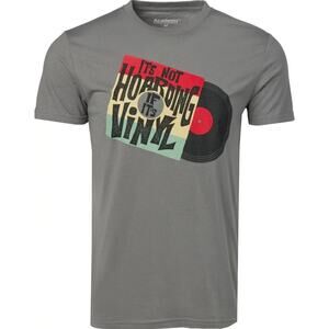 Academy Sports Men's It's Not Hoarding If It's Vinyl T-Shirt in Monument Medium